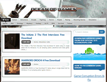 Tablet Screenshot of oceanofgames.com